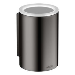 Hansgrohe Zahnputzbecher AXOR Universal Circular, 114x84x76mm, Metall/Glas, Polishe... HANSGROHE-42804330 4059625388624 (Abb. 1)