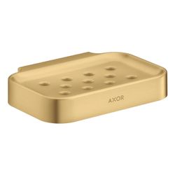 Hansgrohe AXOR Universal Circular Seifenschale, 127x21x90mm, Kunststoff, Brushed Go... HANSGROHE-42805250 4059625387559 (Abb. 1)