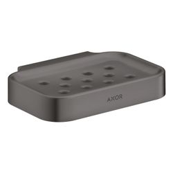 Hansgrohe AXOR Universal Circular Seifenschale, 127x21x90mm, Kunststoff, Brushed Bl... HANSGROHE-42805340 4059625387511 (Abb. 1)
