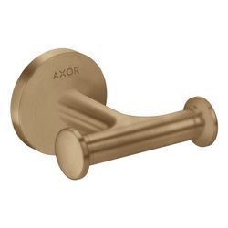 Hansgrohe AXOR Universal Circular Handtuchhaken doppelt, 55x83mm, Brushed Bronze... HANSGROHE-42812140 4059625387344 (Abb. 1)