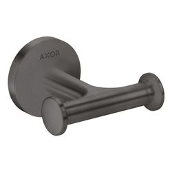 Hansgrohe AXOR Universal Circular Handtuchhaken doppelt, 55x83mm, Brushed Black Chr... HANSGROHE-42812340 4059625387290 (Abb. 1)