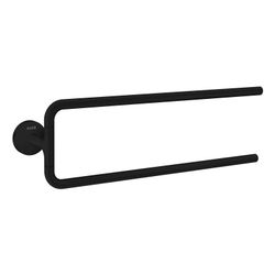 Hansgrohe AXOR Universal Circular Handtuchhalter zweiarmig, 490mm, Metall, Mattschw... HANSGROHE-42822670 4059625367568 (Abb. 1)