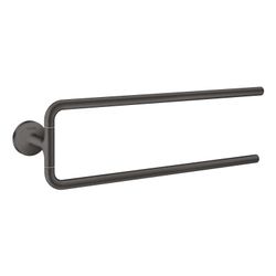Hansgrohe AXOR Universal Circular Handtuchhalter zweiarmig, 490mm, Metall, Brushed ... HANSGROHE-42822340 4059625388396 (Abb. 1)