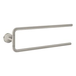 Hansgrohe AXOR Universal Circular Handtuchhalter zweiarmig, 490mm, Metall, Edelstah... HANSGROHE-42822800 4059625388389 (Abb. 1)