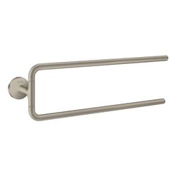Hansgrohe AXOR Universal Circular Handtuchhalter zweiarmig, 490mm, Metall, Brushed ... HANSGROHE-42822820 4059625388372 (Abb. 1)