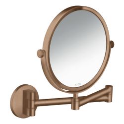 Hansgrohe AXOR Universal Circular Rasierspiegel, 5-fach Vergrößerung, neigbar, schw... HANSGROHE-42849310 4059625389188 (Abb. 1)