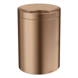 Hansgrohe AXOR Universal Circular Abfalleimer, 5L, 267x180x180mm, Brushed Red Gold... HANSGROHE-42872310 4059625388747 (Abb. 1)