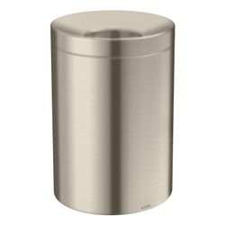 Hansgrohe AXOR Universal Circular Abfalleimer, 5L, 267x180x180mm, Brushed Nickel... HANSGROHE-42872820 4059625388709 (Abb. 1)