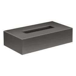 Hansgrohe AXOR Universal Circular Kosmetiktuchbox, Metall/Kunststoff, Brushed Black... HANSGROHE-42873340 4059625387733 (Abb. 1)