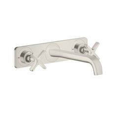 Hansgrohe AXOR Citterio E 3-Loch Waschtischarmatur Unterputz für Wandmontage, Ausla... HANSGROHE-36115800 4011097827148 (Abb. 1)