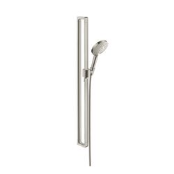 Hansgrohe AXOR Citterio E Brauseset 90cm, Handbrause 120 3jet, 15l/min, Edelstahl O... HANSGROHE-36735800 4011097821207 (Abb. 1)