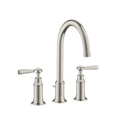 Hansgrohe AXOR Montreux 3-Loch Waschtischarmatur 180mm, 5l/min, Hebelgriff, Zugstan... HANSGROHE-16514800 4011097879772 (Abb. 1)