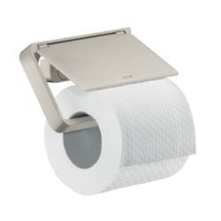 Hansgrohe AXOR Universal Softsquare Toilettenpapierhalter, Deckel, Edelstahl Optic... HANSGROHE-42836800 4011097829395 (Abb. 1)