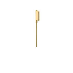 Hansgrohe AXOR One Handbrause 2jet, 124x24mm, Brushed Gold Optic... HANSGROHE-45720250 4059625087985 (Abb. 1)