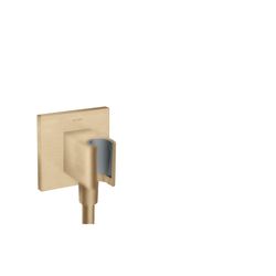 Hansgrohe AXOR ShowerSolutions Portereinheit eckig, DN 15, G 1/2", Brushed Bronze... HANSGROHE-36734140 4059625434796 (Abb. 1)