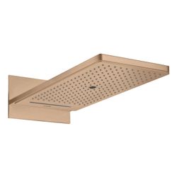 Hansgrohe AXOR ShowerSolutions Kopfbrause, 22l/min, 250x580mm 3jet, Brushed Red Gol... HANSGROHE-35283310 4059625093542 (Abb. 1)