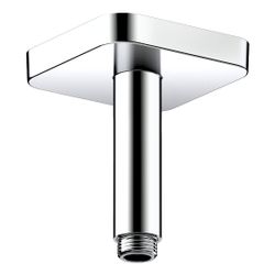 Hansgrohe AXOR ShowerSolutions Deckenanschluss 100mm softsquare, DN 15, G 1/2", Chr... HANSGROHE-26965000 4059625400456 (Abb. 1)