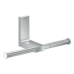 Hansgrohe AXOR Universal Rectangular Toilettenpapierhalter doppelt, 110x102mm, Meta... HANSGROHE-42657000 4059625424117 (Abb. 1)
