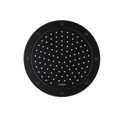 Hansgrohe AXOR ShowerSolutions Kopfbrause 245mm, 9l/min, 1jet EcoSmart, Mattschwarz... HANSGROHE-35381670 4059625415245 (Abb. 1)