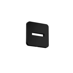 Hansgrohe Rosette softsquare für AXOR ShowerSolutions, Metall, Wandmontage, Mattsch... HANSGROHE-35214670 4059625428726 (Abb. 1)