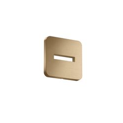 Hansgrohe Rosette softsquare für AXOR ShowerSolutions, Metall, Wandmontage, Brushed... HANSGROHE-35214140 4059625437131 (Abb. 1)