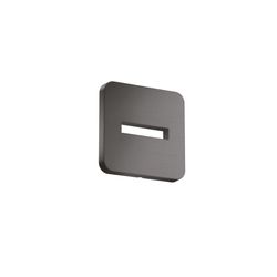 Hansgrohe Rosette softsquare für AXOR ShowerSolutions, Metall, Wandmontage, Brushed... HANSGROHE-35214340 4059625437124 (Abb. 1)