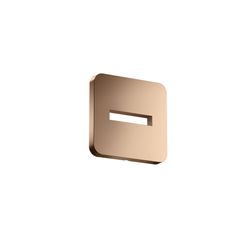 Hansgrohe Rosette softsquare für AXOR ShowerSolutions, Metall, Wandmontage, Polishe... HANSGROHE-35214300 4059625437308 (Abb. 1)