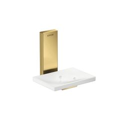 Hansgrohe AXOR Universal Rectangular Seifenschale, 110x110x107mm, Glas/Metall, Poli... HANSGROHE-42605990 4059625422182 (Abb. 1)