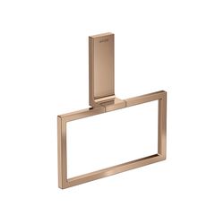 Hansgrohe AXOR Universal Rectangular Handtuchring, schwenkbar, Metall, Polished Red... HANSGROHE-42623300 4059625423431 (Abb. 1)