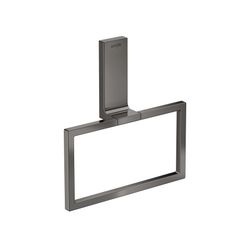 Hansgrohe AXOR Universal Rectangular Handtuchring, schwenkbar, Metall, Polished Bla... HANSGROHE-42623330 4059625423417 (Abb. 1)
