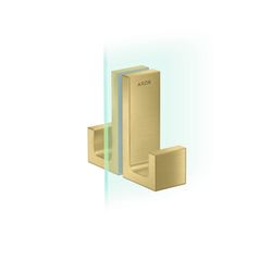 Hansgrohe AXOR Universal Rectangular Duschtürgriff, 6-12mm Glasstärke, Metall, Brus... HANSGROHE-42639950 4059625423998 (Abb. 1)