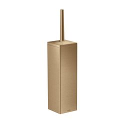 Hansgrohe AXOR Universal Rectangular Toilettenbürstenhalter, Wandmontage, Brushed B... HANSGROHE-42655140 4059625424438 (Abb. 1)