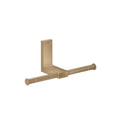 Hansgrohe AXOR Universal Rectangular Toilettenpapierhalter doppelt, 110x102mm, Meta... HANSGROHE-42657140 4059625424094 (Abb. 1)