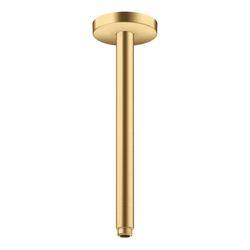 Hansgrohe AXOR ShowerSolutions Deckenanschluss 300mm, DN 15, G 1/2", Brushed Gold O... HANSGROHE-26433250 4059625124222 (Abb. 1)