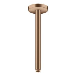 Hansgrohe AXOR ShowerSolutions Deckenanschluss 300mm, DN 15, G 1/2", Brushed Red Go... HANSGROHE-26433310 4059625124239 (Abb. 1)