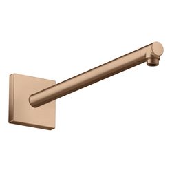 Hansgrohe AXOR ShowerSolutions Brausearm 390mm eckig, G 1/2", Brushed Red Gold... HANSGROHE-26436310 4059625407271 (Abb. 1)