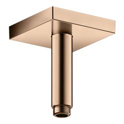 Hansgrohe AXOR ShowerSolutions Deckenanschluss 100mm eckig, DN 15, G 1/2", Polished... HANSGROHE-26437300 4059625407370 (Abb. 1)