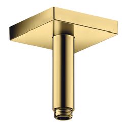 Hansgrohe AXOR ShowerSolutions Deckenanschluss 100mm eckig, DN 15, G 1/2", Polished... HANSGROHE-26437990 4059625402771 (Abb. 1)