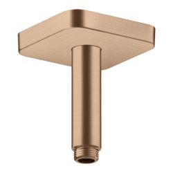 Hansgrohe AXOR ShowerSolutions Deckenanschluss 100mm softsquare, DN 15, G 1/2", Bru... HANSGROHE-26965310 4059625407486 (Abb. 1)