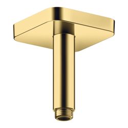 Hansgrohe AXOR ShowerSolutions Deckenanschluss 100mm softsquare, DN 15, G 1/2", Pol... HANSGROHE-26965990 4059625402870 (Abb. 1)