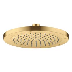 Hansgrohe AXOR ShowerSolutions Kopfbrause 245mm, 9l/min, 1jet EcoSmart, Brushed Gol... HANSGROHE-35381250 4059625407110 (Abb. 1)