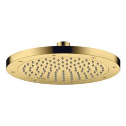 Hansgrohe AXOR ShowerSolutions Kopfbrause 245mm, 9l/min, 1jet EcoSmart, Polished Go... HANSGROHE-35381990 4059625415153 (Abb. 1)