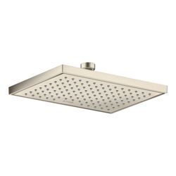 Hansgrohe AXOR ShowerSolutions Kopfbrause, 7,4l/min, 245x185mm, 1jet, EcoSmart, Bru... HANSGROHE-35374820 4059625406700 (Abb. 1)