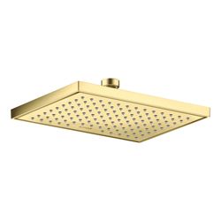 Hansgrohe AXOR ShowerSolutions Kopfbrause, 7,4l/min, 245x185mm, 1jet, EcoSmart, Bru... HANSGROHE-35374950 4059625406687 (Abb. 1)