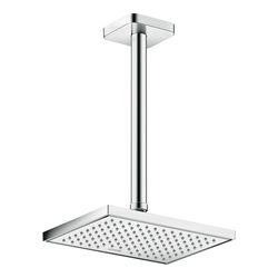 Hansgrohe AXOR ShowerSolutions Deckenanschluss 300mm softsquare, DN 15, G 1/2", Chr... HANSGROHE-26966000 4059625399057 (Abb. 1)