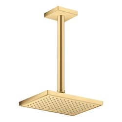 Hansgrohe AXOR ShowerSolutions Deckenanschluss 300mm eckig, DN 15, G 1/2", Brushed ... HANSGROHE-26438250 4059625407394 (Abb. 1)