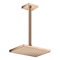 Hansgrohe AXOR ShowerSolutions Deckenanschluss 300mm eckig, DN 15, G 1/2", Polished... HANSGROHE-26438300 4059625407448 (Abb. 1)