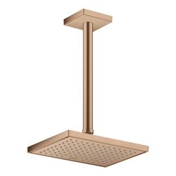 Hansgrohe AXOR ShowerSolutions Deckenanschluss 300mm eckig, DN 15, G 1/2", Brushed ... HANSGROHE-26438310 4059625407417 (Abb. 1)
