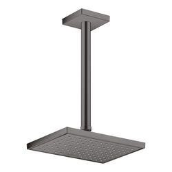 Hansgrohe AXOR ShowerSolutions Deckenanschluss 300mm eckig, DN 15, G 1/2", Brushed ... HANSGROHE-26438340 4059625402801 (Abb. 1)