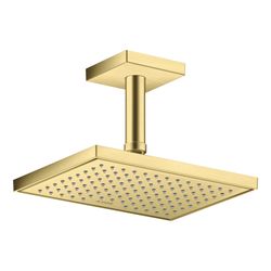 Hansgrohe AXOR ShowerSolutions Deckenanschluss 100mm eckig, DN 15, G 1/2", Brushed ... HANSGROHE-26437950 4059625407318 (Abb. 1)